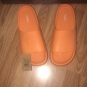 Croc Style Slide Shoe - Color Orange